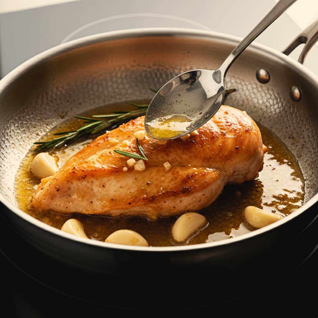 Juego de cocina para el día a día: 2 sartenes + juego de utensilios