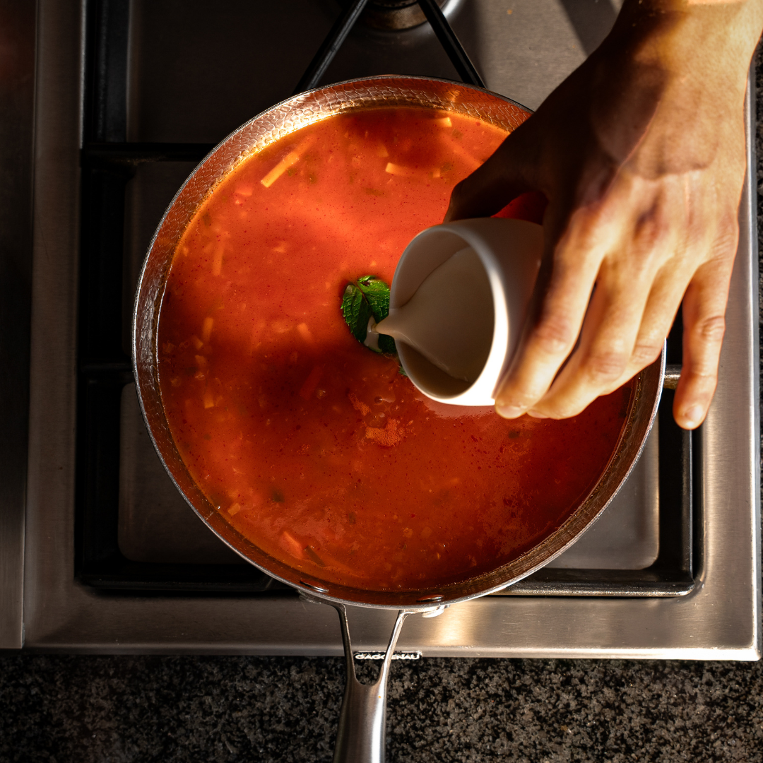 Pro Mini Hammered Titanium Deep Fry Pan