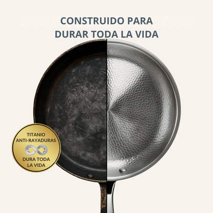 Juego de cocina para el día a día: 2 sartenes + juego de utensilios